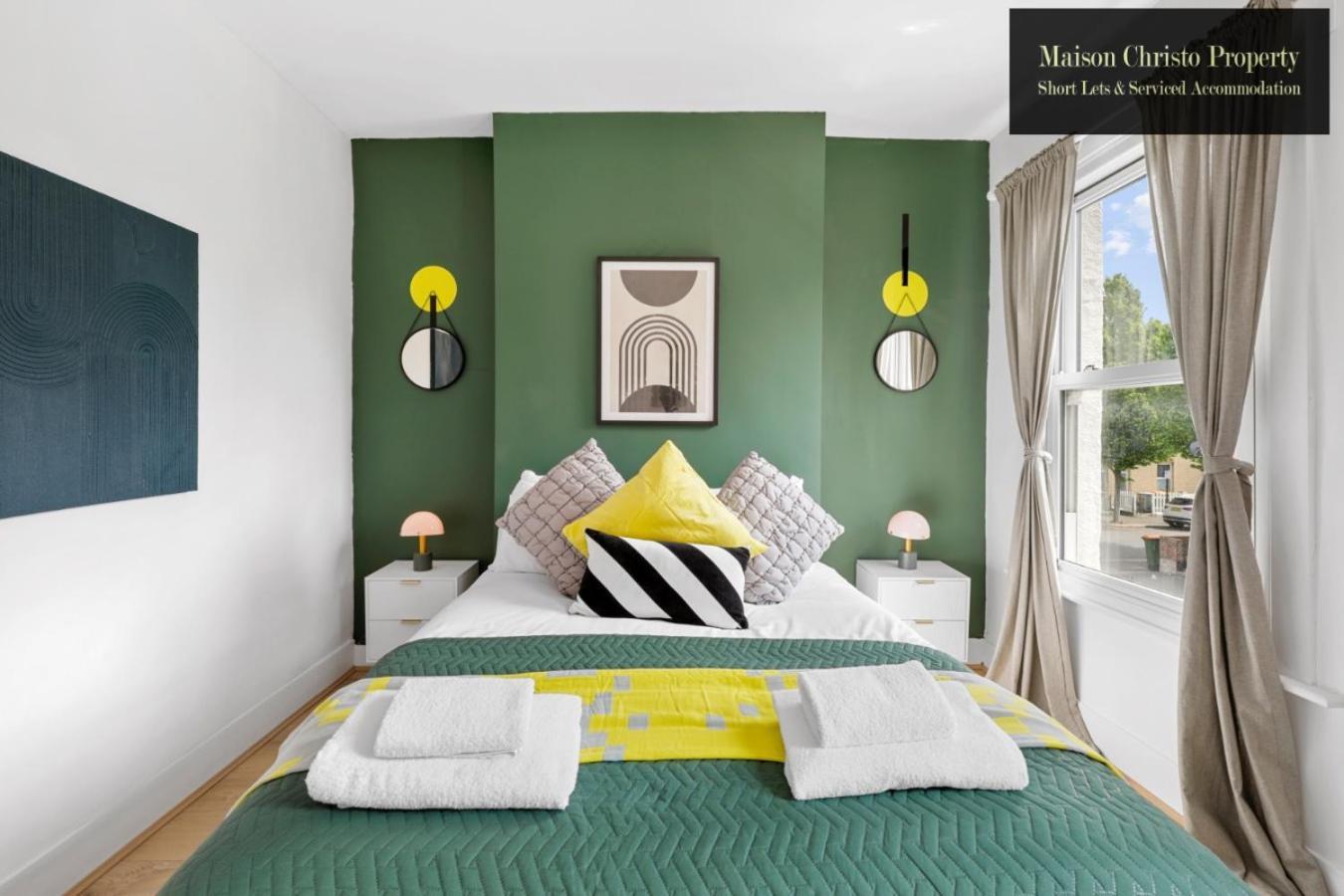 Weekly Or Monthly Stays, London, Stratford, 2bedroom Hse, Sleeps 6, Servcied By Maison Christo Short Lets & Serviced Accomdation Apartment